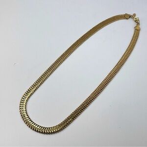 Vintage Monet Gold Necklace